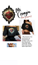 Load image into Gallery viewer, Corazon crop top
