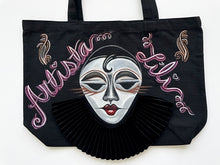 Load image into Gallery viewer, ArtistaLili clown tote
