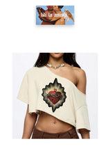 Load image into Gallery viewer, Corazon crop top
