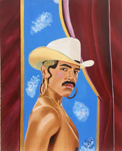 Load image into Gallery viewer, “Jose by the Red Curtains” Sticker
